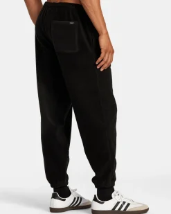 RVCA VA ESSENTIAL MICRO FLEECE PANT Black Clearance