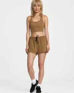 RVCA VA ESSENTIAL MID-RISE YOGGER X TECHNICAL TRAINING SHORTS Ermine Online