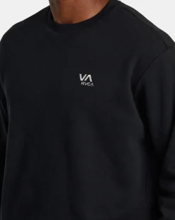 RVCA VA ESSENTIAL SWEATSHIRT Black Online