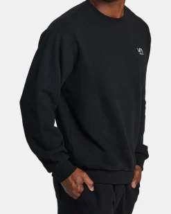 RVCA VA ESSENTIAL SWEATSHIRT Black Online