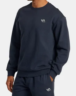 RVCA VA ESSENTIAL SWEATSHIRT Indigo