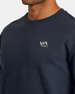 RVCA VA ESSENTIAL SWEATSHIRT Indigo