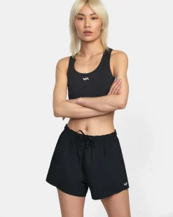 RVCA VA ESSENTIAL YOGGER 12" SPORT SHORTS Black Best