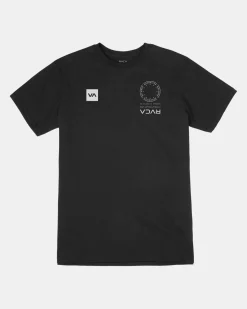 RVCA VA MARK TEE Black Hot
