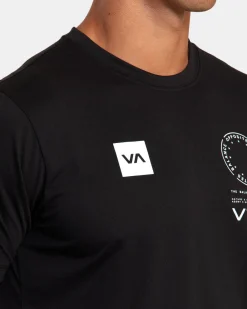 RVCA VA MARK TEE Black Hot