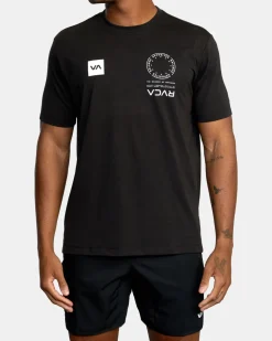RVCA VA MARK TEE Black Hot