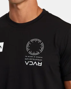 RVCA VA MARK TEE Black Hot