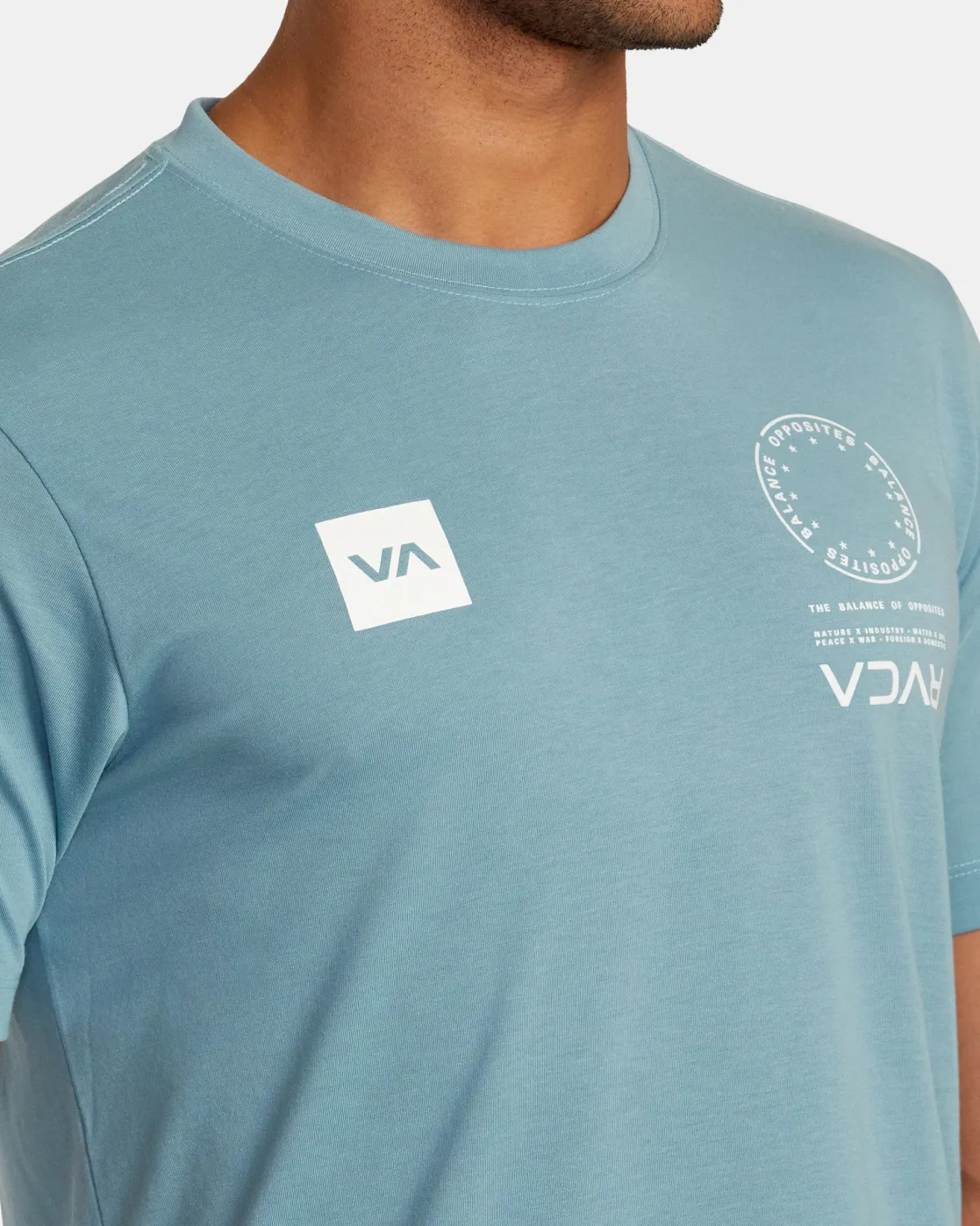 RVCA VA MARK TEE Haze Online