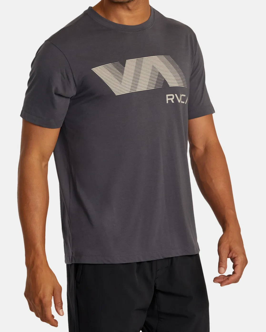 RVCA VA BLUR TEE Slate Hot