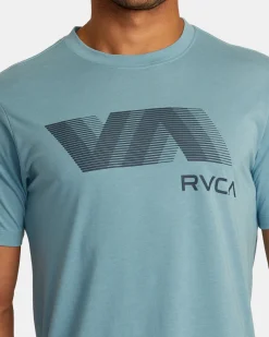 RVCA VA BLUR TEE Haze Best