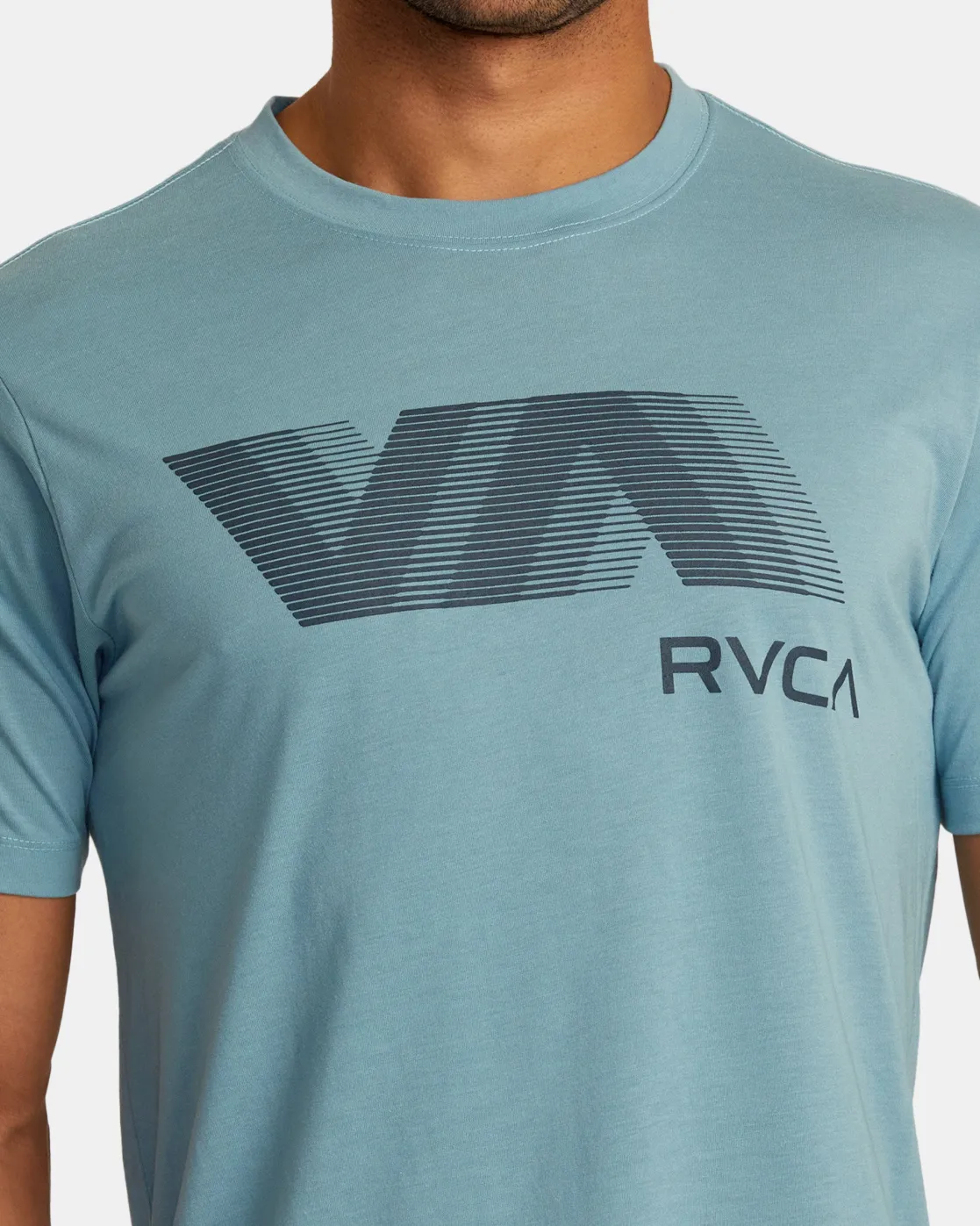 RVCA VA BLUR TEE Haze Best