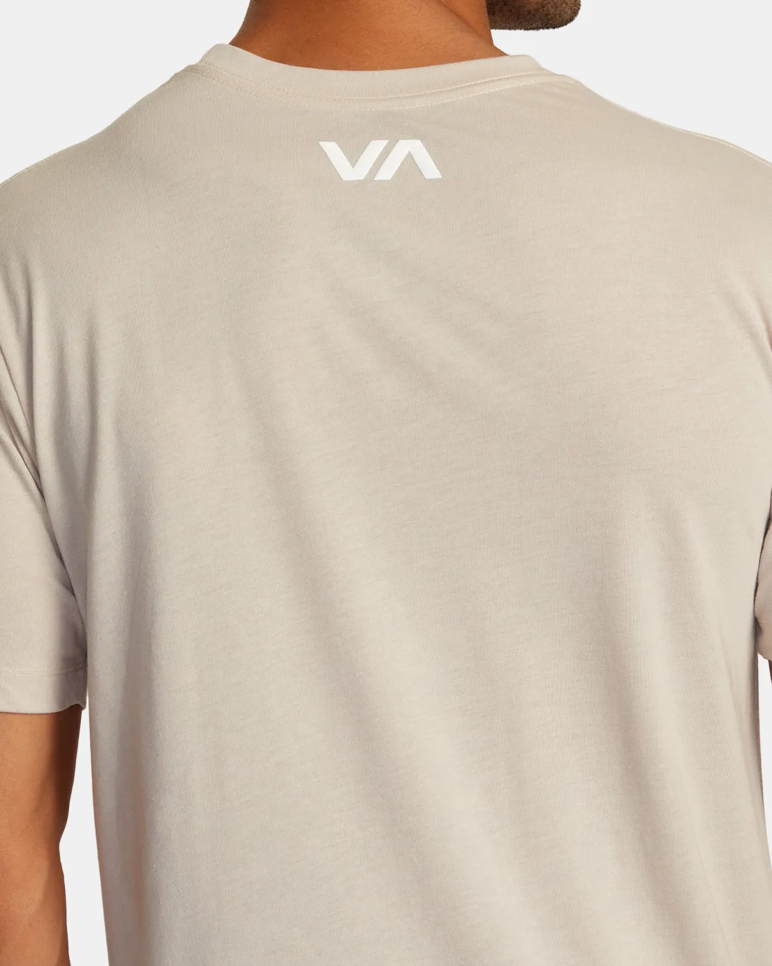 RVCA VA BLUR TEE Warm Grey Discount