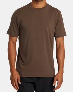 RVCA VA SPORT BALANCE TECHNICAL TRAINING TEE Mocha Clearance