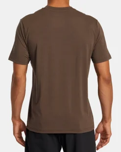 RVCA VA SPORT BALANCE TECHNICAL TRAINING TEE Mocha Clearance