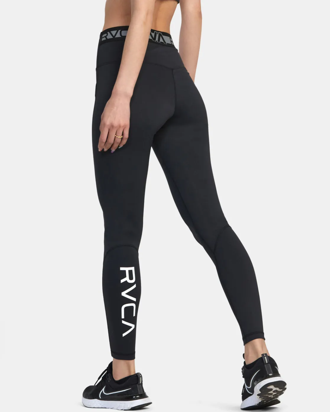 RVCA VA SPORT COMPRESSION TIGHTS Black Outlet