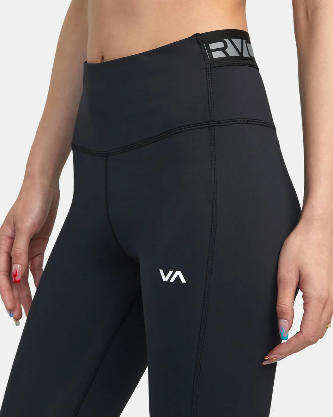 RVCA VA SPORT COMPRESSION TIGHTS Black Outlet