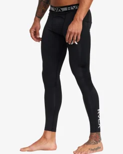 RVCA VA SPORT COMPRESSION TIGHTS Black Discount