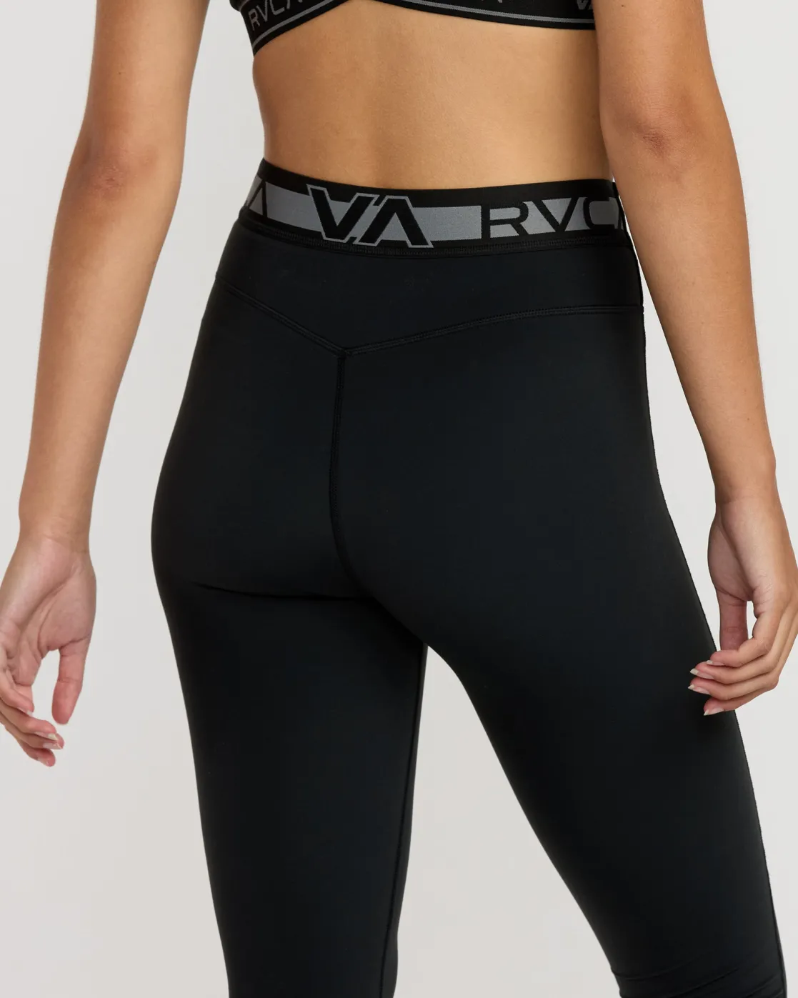 RVCA VA SPORT COMPRESSION TIGHTS RVCA Black