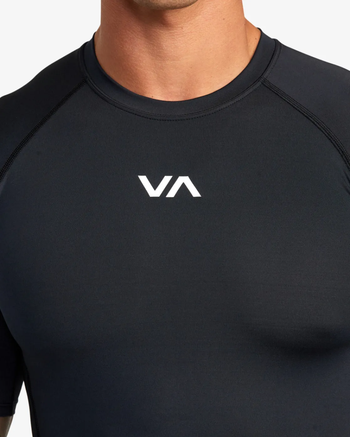 RVCA VA SPORT SHORT SLEEVE RASHGUARD Black Online