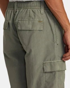 RVCA VACANCY CARGO PANTS Sage Leaf Clearance