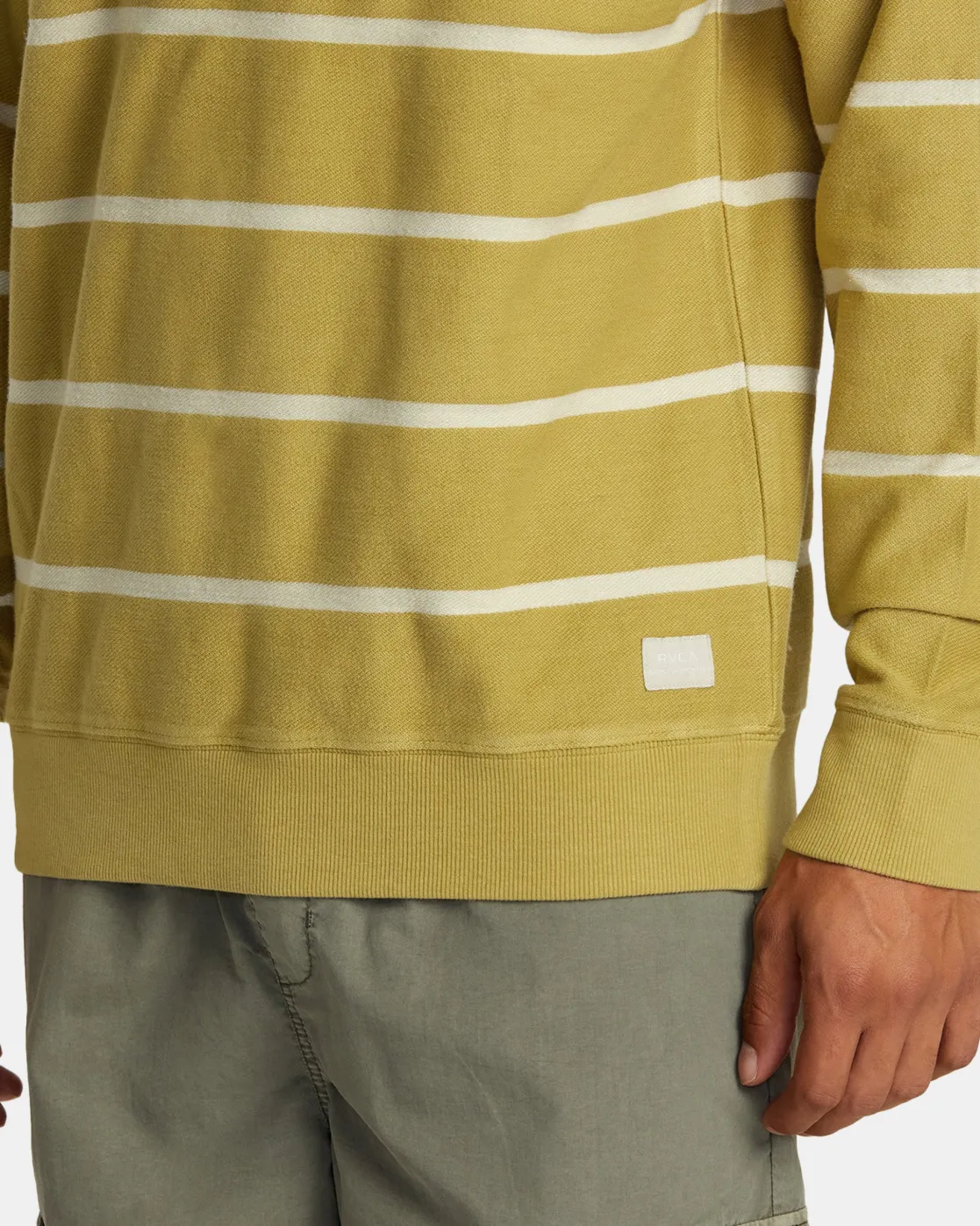 RVCA VACANCY CREW NECK PULLOVER Ochre Best