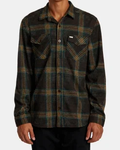 RVCA VACANCY LONG SLEEVE TOP Chocolate Online