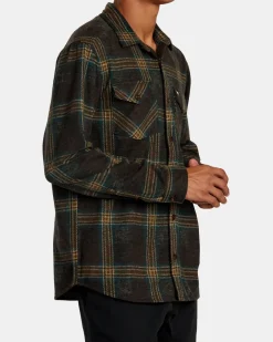 RVCA VACANCY LONG SLEEVE TOP Chocolate Online