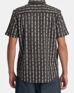 RVCA VACATIONIST SHORT SLEEVE SHIRT Black Outlet