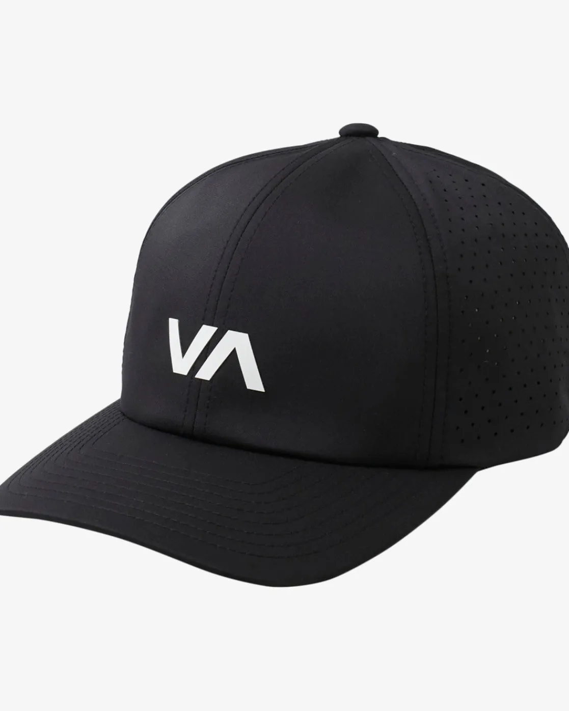 RVCA VENT PERFORATED CLIPBACK HAT II Black Sale