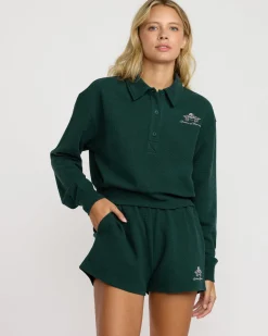 RVCA WAFFLE POPS SHORT Pine Hot