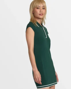 RVCA WEDNESDAY SWEATER DRESS Pineneedle
