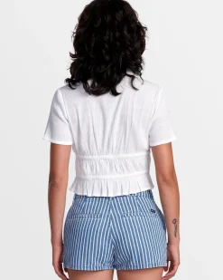 RVCA WEEKEND DENIM SHORTS Washed Indigo Best