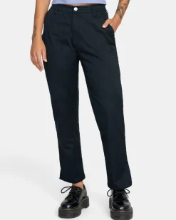 RVCA WEEKEND STRETCH PANTS True Black Online