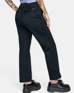 RVCA WEEKEND STRETCH PANTS True Black Online