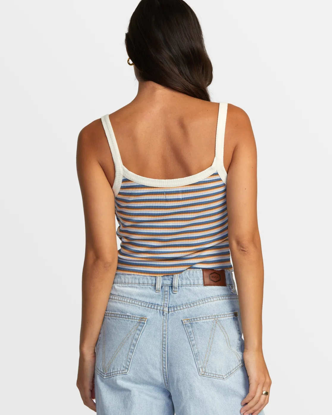 RVCA WESTSIDE CROP TOP Multi