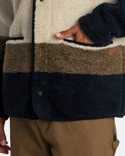 RVCA WESTWOOD SNAP JACKET Dark Khaki Hot