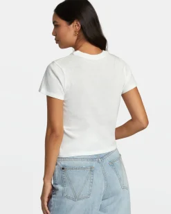 RVCA WHATEVER TEE Vintage White