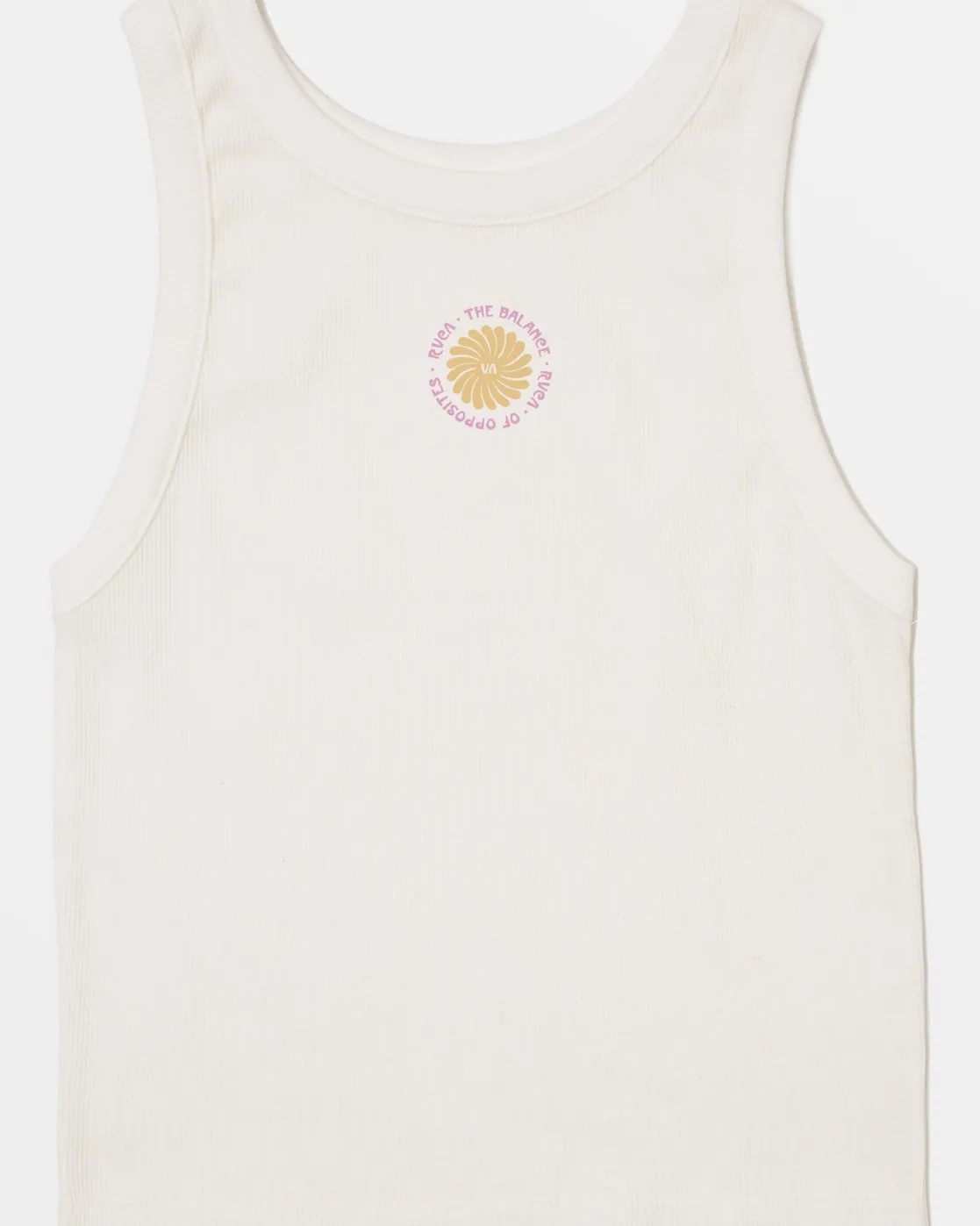 RVCA WIDE RIB TANK TOP Vintage White Online