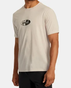 RVCA Y2 SHORT SLEEVE TEE Warm Grey Clearance