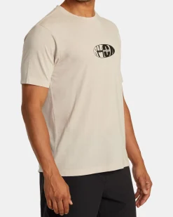 RVCA Y2 SHORT SLEEVE TEE Warm Grey Clearance