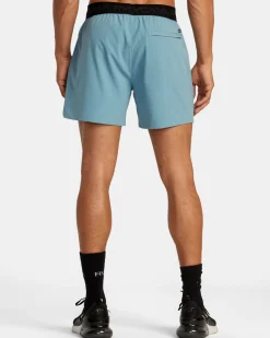 RVCA YOGGER 15" ELASTIC WAIST SHORTS Haze Clearance