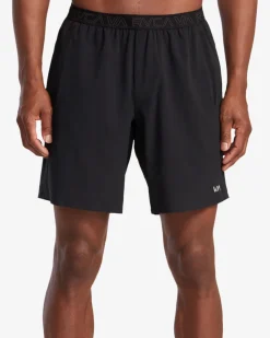 RVCA YOGGER PLUS 18" SHORTS Black Online