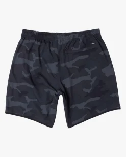 RVCA YOGGER STRETCH 17" ATHLETIC SHORTS Camo Hot