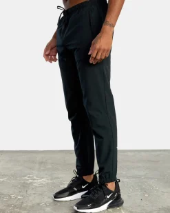 RVCA YOGGER TRACK PANTS II Black Outlet