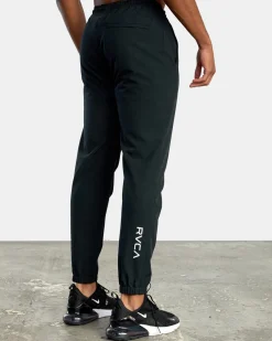 RVCA YOGGER TRACK PANTS II Black Outlet