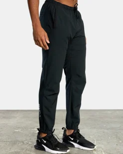 RVCA YOGGER TRACK PANTS II Black Outlet