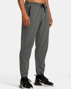 RVCA YOGGER TRACK PANTS II Charcoal Heather Sale