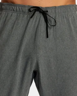 RVCA YOGGER TRACK PANTS II Charcoal Heather Sale